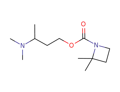3-((2,2-dimethylazetidine-1-carbonyloxy)-1-methylpropyl)-dimethylamine