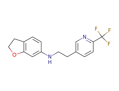 (2,3-dihydro-benzofuran-6-yl)-[2-(6-trifluoromethyl-pyridin-3-yl)-ethyl]-amine