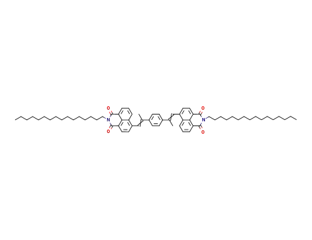 4,4',2,2'-(1,4-phenylene)bis(prop-1-ene-2,1-diyl)bis(N-hexadecyl-1,8-naphthalimide)
