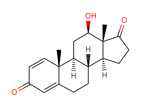 Androsta-1,4-diene-3,17-dione,12-hydroxy-, (12b)-