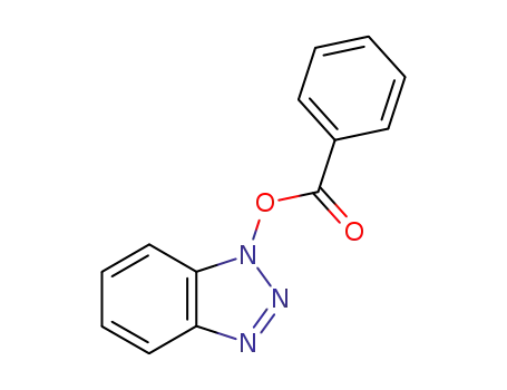 Molecular Structure of 54769-36-7 (1-(Benzoyloxy)-1H-1,2,3-benzotriazole)
