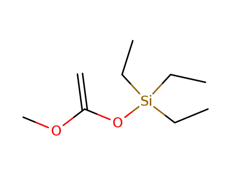 Molecular Structure of 1873-71-8 (Silane, triethyl[(1-methoxyethenyl)oxy]-)