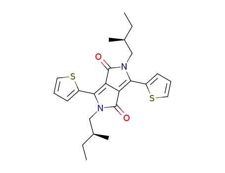 2,5-dimethylbutyl-3,6-dithiophen-2-ylpyrrolo[3,4-c]pyrrole-1,4-dione