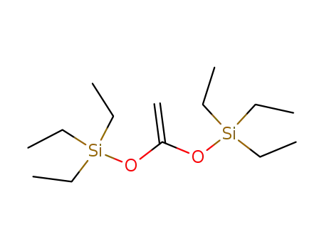 Bis-O-triaethyl-silyl-ketenacetal