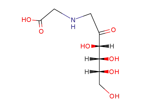Molecular Structure of 4429-05-4 (fructosyl-glycine)