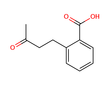 Benzoic acid, 2-(3-oxobutyl)-
