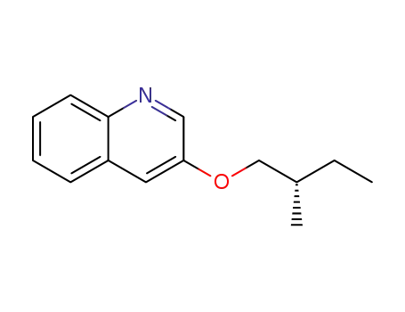 (5)-3-(2-methylbutyloxy)quinoline
