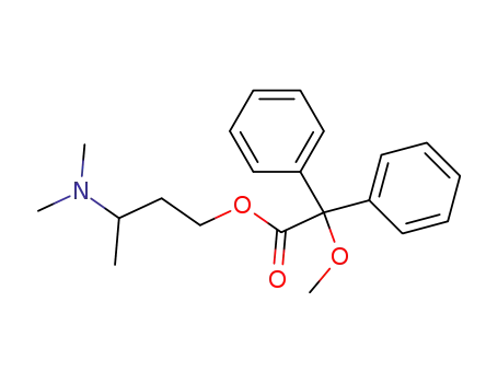 3-Dimethylamino-1-<α-methoxy-diphenylacetoxy>-butan