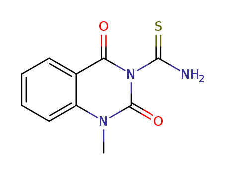 1-methyl-2,4-dioxo-1,2-dihydroquinazoline-3(4H)-carbothioamide