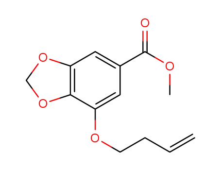 methyl 7-(but-3-en-1-yloxy)benzo[d][1,3]dioxole-5-carboxylate