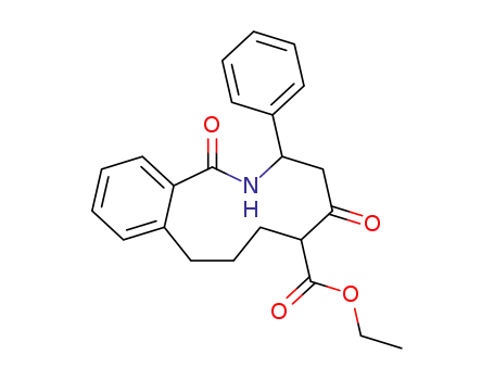 ethyl 1,5-dioxo-3-phenyl-2,3,4,5,6,7,8,9-octahydro-1H-benzo[c][1]azacycloundecine-6-carboxylate