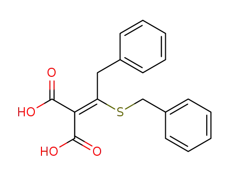 2-Benzylmercapto-3-phenyl-1-propen-1,1-dicarbonsaeure