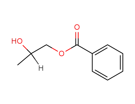 Molecular Structure of 37086-84-3 (2-hydroxypropyl benzoate)