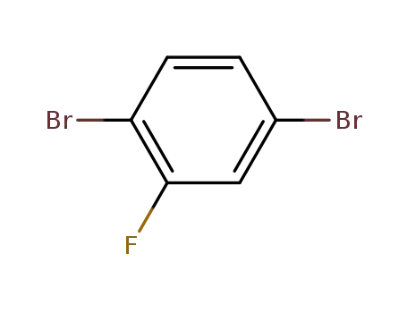 Molecular Structure of 1435-52-5 (1,4-DIBROMO-2-FLUOROBENZENE)