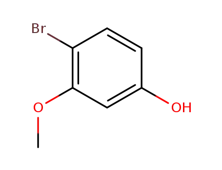Molecular Structure of 102127-34-4 (4-Bromo-3-methoxyphenol)