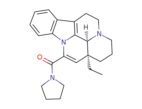 ((41S,13aS)-13a-ethyl-2,3,41,5,6,13a-hexahydro-1H-indolo[3,2,1-de]pyrido[3,2,1-ij][1,5]naphthyridin-12-yl)(pyrrolidin-1-yl)methanone