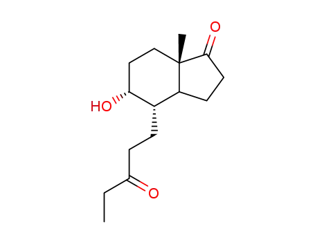 (4S,5R,7aS)-5-hydroxy-7a-methyl-4-(3-oxopentyl)octahydro-1H-inden-1-one