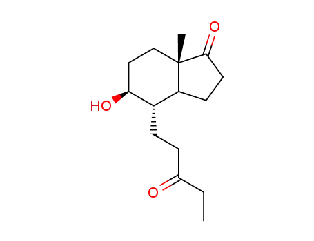 (4S,5S,7aS)-5-hydroxy-7a-methyl-4-(3-oxopentyl)octahydro-1H-inden-1-one