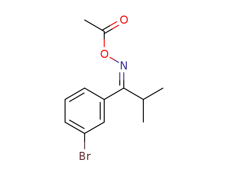 1-(3-bromophenyl)-2-methylpropan-1-one O-acetyl oxime