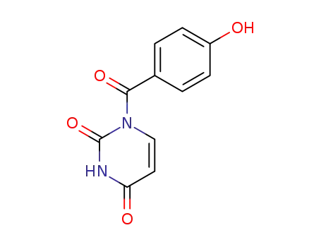 1-(4-hydroxybenzoyl)-(1H,3H)-pyrimidine-2,4-dione