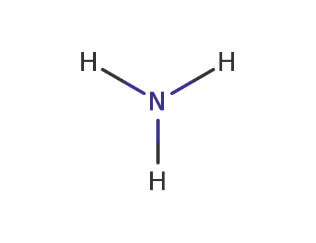 Molecular Structure of 7664-41-7 (Ammonia)