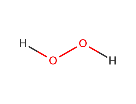 Molecular Structure of 7722-84-1 (Hydrogen peroxide)