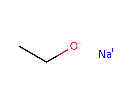 Molecular Structure of 141-52-6 (Ethanol, sodium salt(1:1))