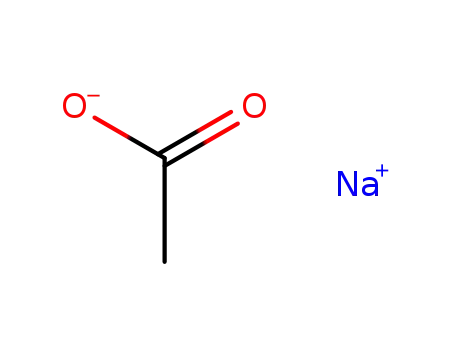 Molecular Structure of 127-09-3 (Sodium acetate)