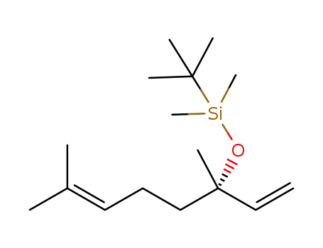 (S)-tert-butyl((3,7-dimethylocta-1,6-dien-3-yl)oxy)dimethylsilane