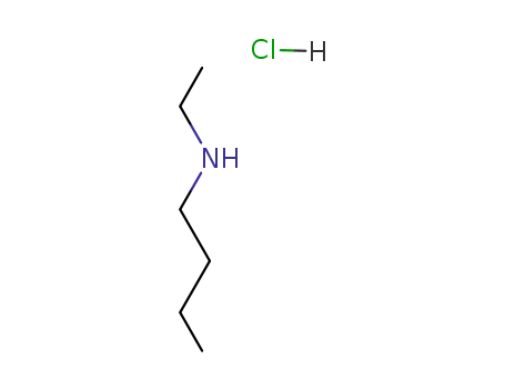 Molecular Structure of 61278-96-4 (N-ethylbutan-1-amine hydrochloride)