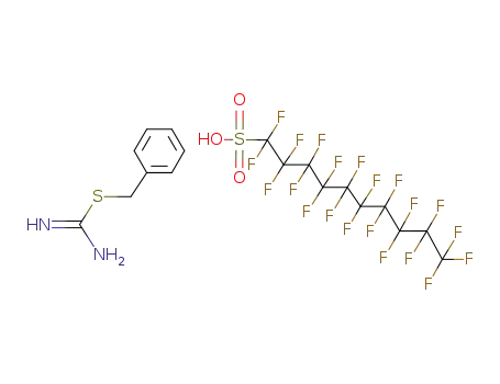 S-benzyl-isothiourea; heneicosafluoro-decane-1-sulfonate