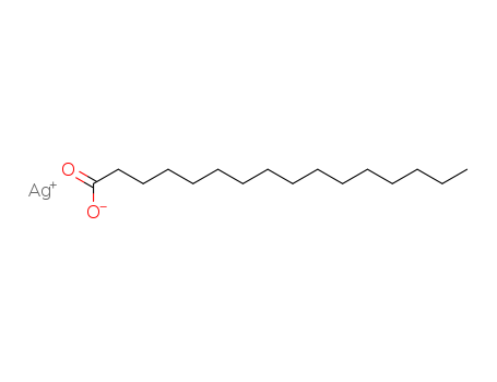 Hexadecanoic acid,silver(1+) salt (1:1)