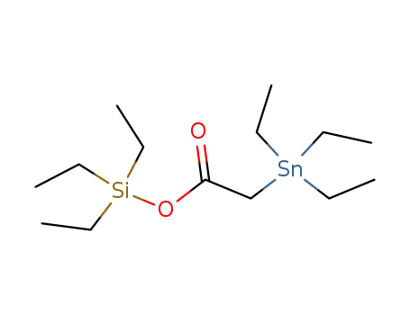 Triethylstannylessigsaeure-triethylsilylester