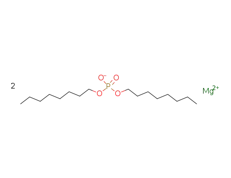 Molecular Structure of 27560-35-6 (Phosphoric acid, dioctyl ester, magnesium salt)