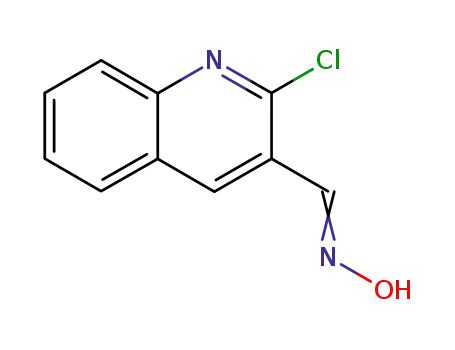 2-Chloro-3-quinolinecarbaldehyde oxime
