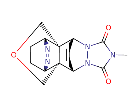 (1R*,2S*,7R*)-12-oxa-3,4,8,9-tetraazapentacyclo[4.4.3.22,5.27,10.01,6]heptadeca-3,14-diene-8,9-methyldicarboximide