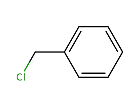 Molecular Structure of 100-44-7 (Benzyl chloride)