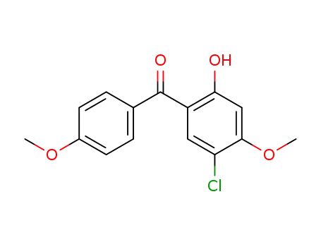 (5-Chloro-2-hydroxy-4-methoxy-phenyl)-(4-methoxy-phenyl)-methanone