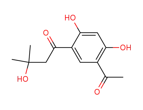 1-(5-Acetyl-2,4-dihydroxy-phenyl)-3-hydroxy-3-methyl-butan-1-one
