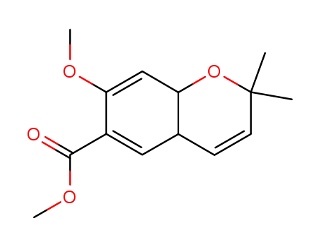 7-Methoxy-2,2-dimethyl-4a,8a-dihydro-2H-chromene-6-carboxylic acid methyl ester