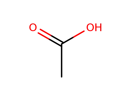 Molecular Structure of 64-19-7 (Acetic acid)