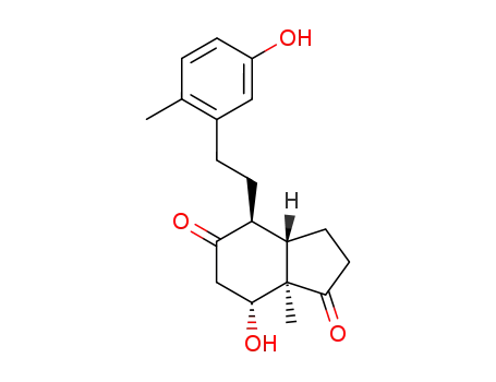 Molecular Structure of 79683-94-6 (3,12-dihydroxy-9(10)-secoandrosta-1,3,5(10)-triene-9,17-dione)