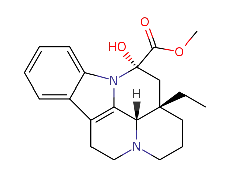 Molecular Structure of 1617-90-9 (Vincamine)