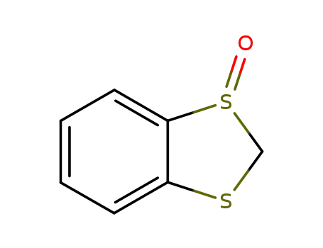 Molecular Structure of 153782-37-7 (1,3-Benzodithiole, 1-oxide)