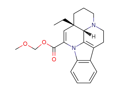 Molecular Structure of 78101-34-5 (methoxymethyl apovincaminate)