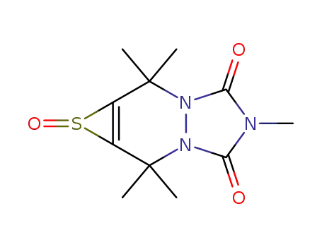 2,2,4,6,6-Pentamethyl-1-oxo-2,6-dihydro-1H-1λ4-thia-2a,4,5a-triaza-cyclopropa[f]indene-3,5-dione