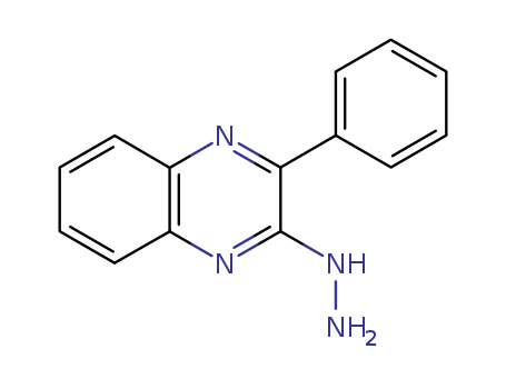 2(1H)-Quinoxalinone, 3-phenyl-, hydrazone