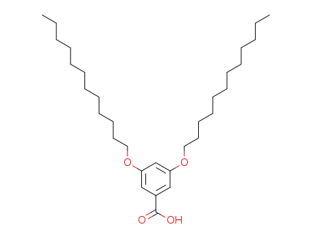 Molecular Structure of 123126-40-9 (Benzoic acid, 3,5-bis(dodecyloxy)-)