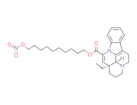 (11aS,11bS)-11a-Ethyl-2,3,4,5,11a,11b-hexahydro-1H-3a,9b-diaza-benzo[cd]fluoranthene-10-carboxylic acid 10-nitrooxy-decyl ester