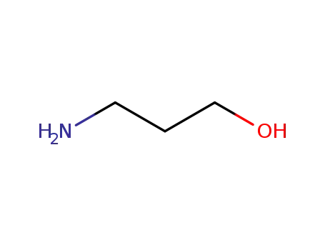 Molecular Structure of 156-87-6 (3-Aminopropanol)